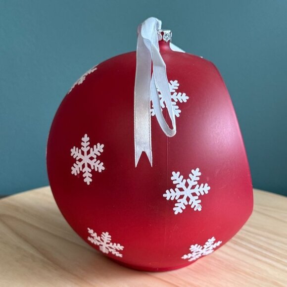 2007 Mr. Christmas Large Animated/Music/Lights Red Christmas Ornament w Box Vtg - Picture 5 of 9